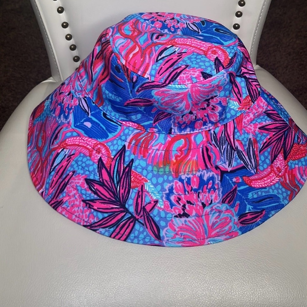 Lilly Pulitzer NEW Floral Sun Hat